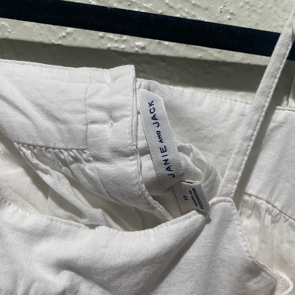Janie and Jack Classic White Garment